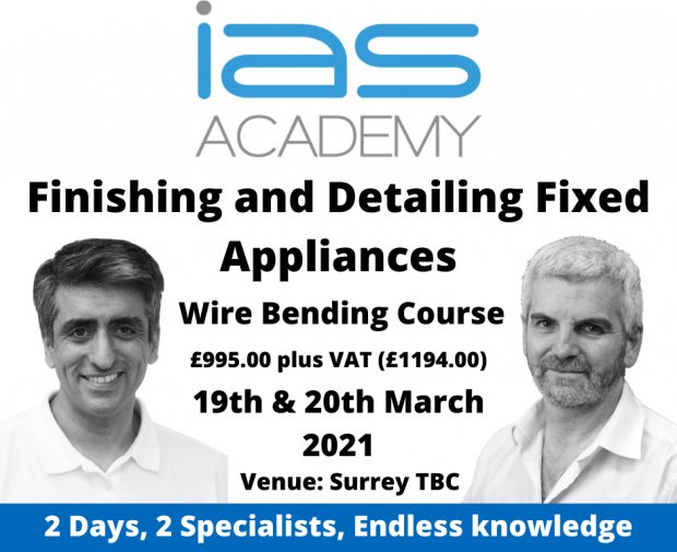 IAS Wire Bending Course