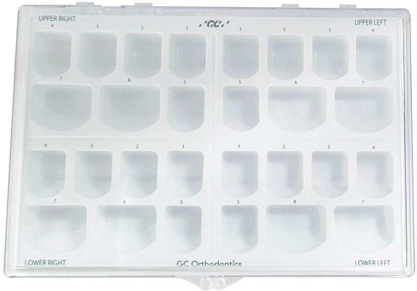 GC Orthodontics Bracket Storage Box Organisers TOC Dental