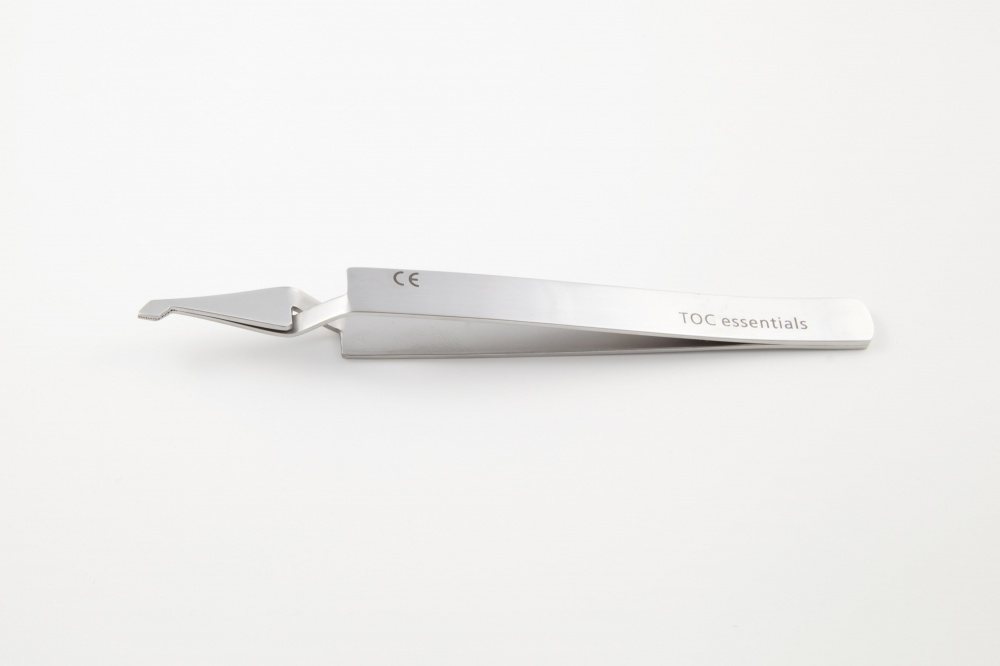 thumbnail interactive-video image 1 of X5 Dental Bracket Holding Tweezer – Orthodontic Reverse Action Direct Bonding Tool By Medentra 1 of 2