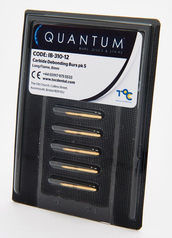 Quantum Carbide Debonding Burs Burs TOC Dental