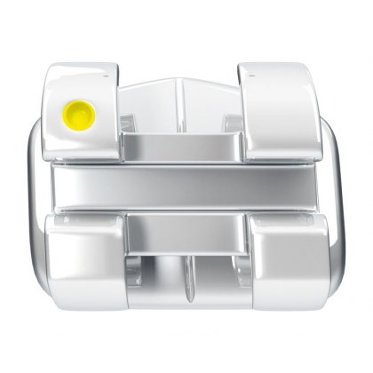 Legend Mini Rhodium Aesthetic Bracket Individuals Legend Mini Rhodium Aesthetic Bracket Individuals