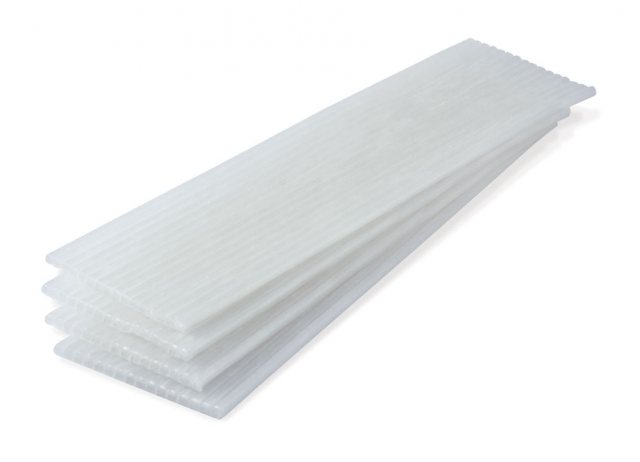 White Utility Wax Strips