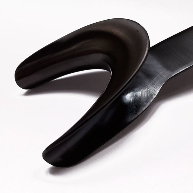 Black VShape Photo Cheek Retractors Cheek Retractors TOC Dental