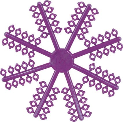 Elast-o-loop Tab Separators - Purple