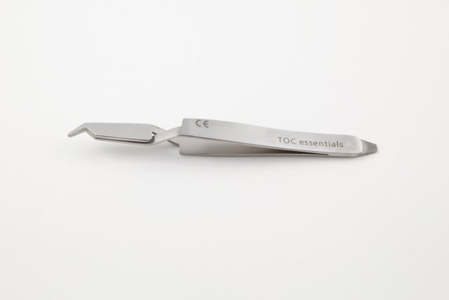 Bonding Tweezer - Super Fine tip with Reverse Action and Slot Aligner