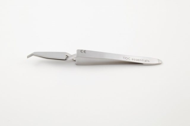 Bonding Tweezer - Extra Fine Tips with Reverse Action and Slot Aligner