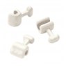 Coated Crimpable Bi-Directional Ball Hooks